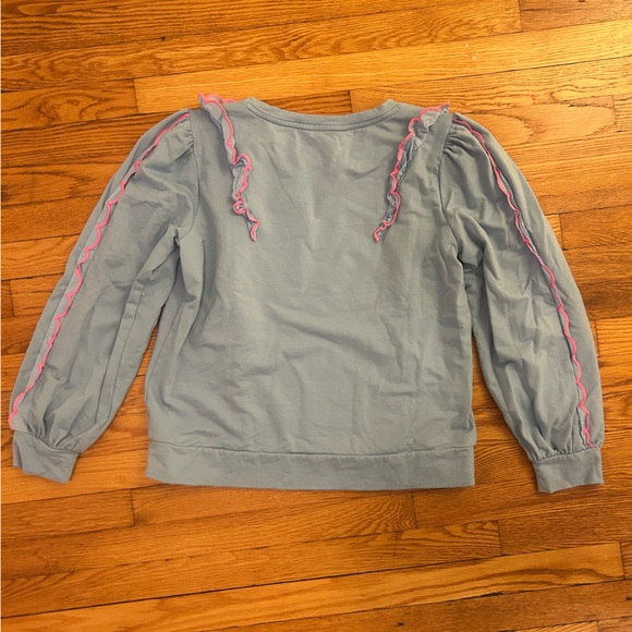 Lilly Pulitzer Blue and Pink Sweatshirt - Picture 5 of 5